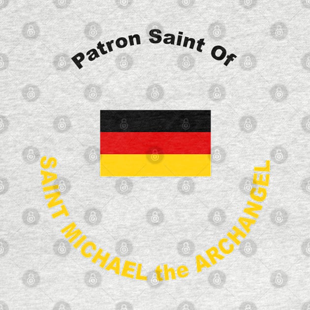 GERMAN PATRON SAINT by CITY PATRON SAINTS